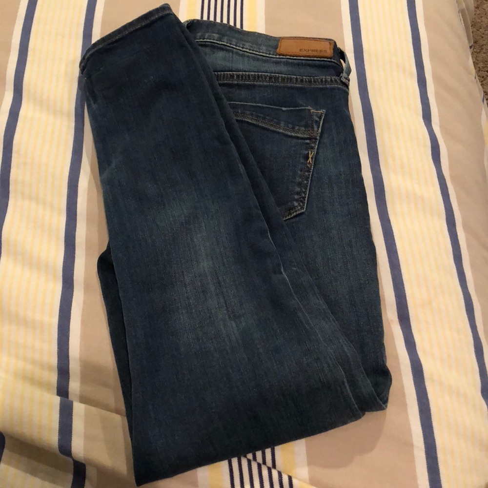 Express Mid Rise Stretch Legging